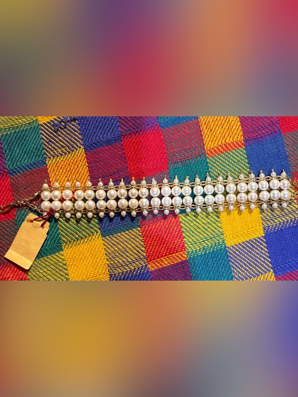 Vintage Pearl Bracelet